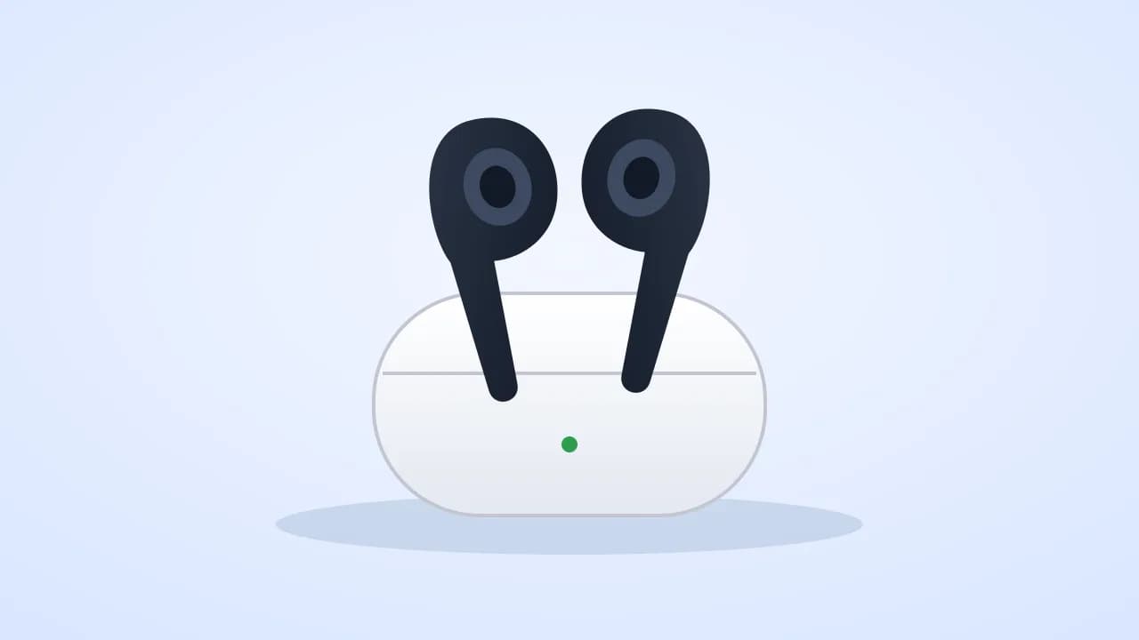 Fone Bluetooth sem fio com estojo de carga