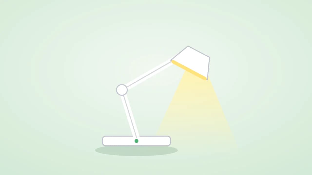 Luminária LED de mesa recarregável